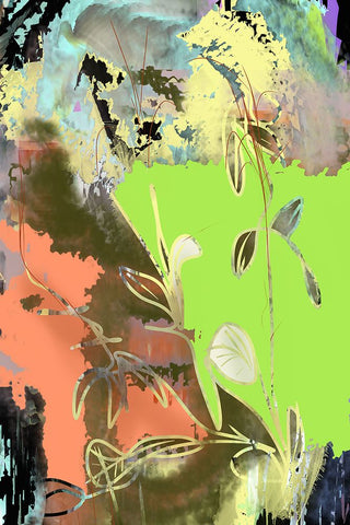 Nature Comes Black Ornate Wood Framed Art Print with Double Matting by Silva, Dpaulinos