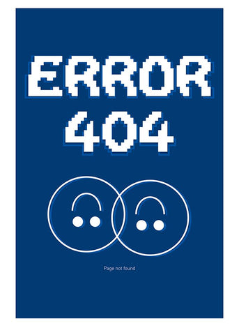 Error 404 Black Ornate Wood Framed Art Print with Double Matting by Ortiz, Sergio