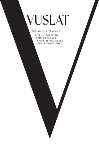 Vuslat definition - reunion with your loved ones Black Ornate Wood Framed Art Print with Double Matting by Laiz Blursbyai, Rosana