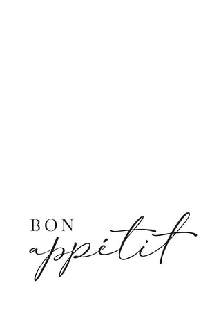 Bon appActit Black Modern Wood Framed Art Print by Laiz Blursbyai, Rosana