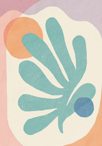 Sun a Moon Black Modern Wood Framed Art Print by Demir, Aylin