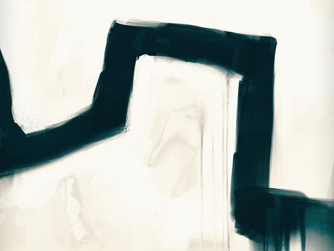 Bridge Black Ornate Wood Framed Art Print with Double Matting by Hobday, Dan