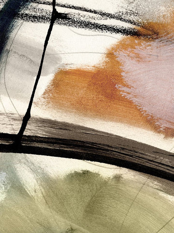 Light No2 Black Ornate Wood Framed Art Print with Double Matting by Hobday, Dan