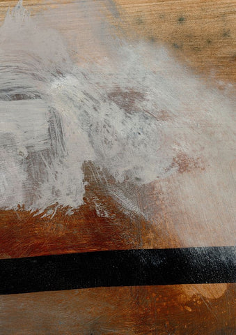 Layers Black Ornate Wood Framed Art Print with Double Matting by Hobday, Dan