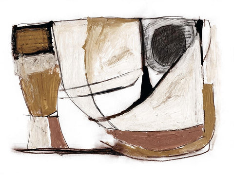 Sailing Black Modern Wood Framed Art Print by Hobday, Dan