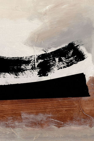 On Deck White Modern Wood Framed Art Print with Double Matting by Hobday, Dan