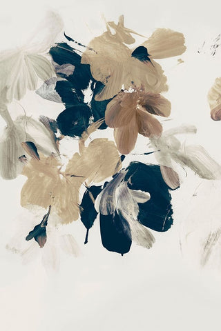 Summer View No2 White Modern Wood Framed Art Print with Double Matting by Hobday, Dan