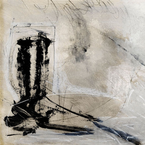 Method White Modern Wood Framed Art Print with Double Matting by Hobday, Dan