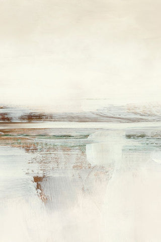 Set No2 White Modern Wood Framed Art Print with Double Matting by Hobday, Dan