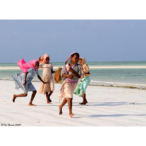 Z1 Gold Ornate Wood Framed Art Print with Double Matting by Taln