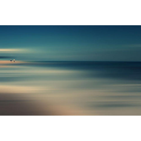 Not The End Of The World White Modern Wood Framed Art Print by Shin, Cie