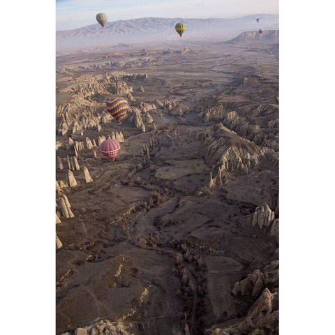 Anatolia Gold Ornate Wood Framed Art Print with Double Matting by Mazalrey, Alain