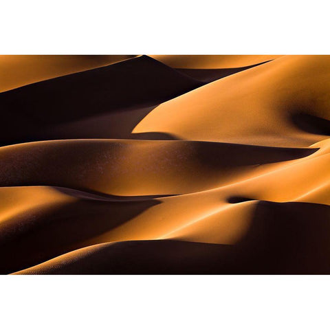 Light And Shadow Black Modern Wood Framed Art Print with Double Matting by Momeni, Mohammadreza