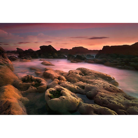 The Other Side Gold Ornate Wood Framed Art Print with Double Matting by Penicheiro, Paulo