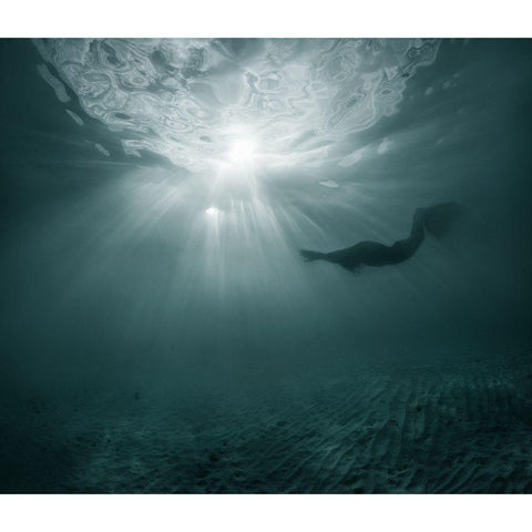 They Exist Gold Ornate Wood Framed Art Print with Double Matting by Narchuk, Andrey