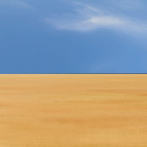 The Summer We Fell In Love White Modern Wood Framed Art Print by Flour, Piet