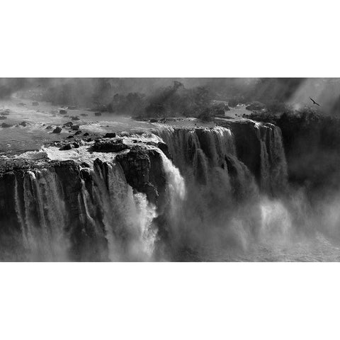 Demonstration Of Power White Modern Wood Framed Art Print by Zhang, Zan