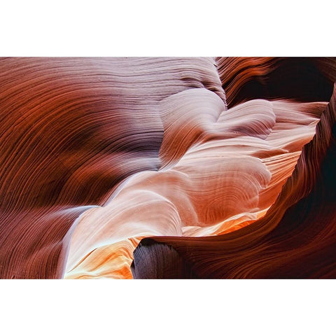 The Echo Of Time Black Modern Wood Framed Art Print with Double Matting by J. Lee, Andrew