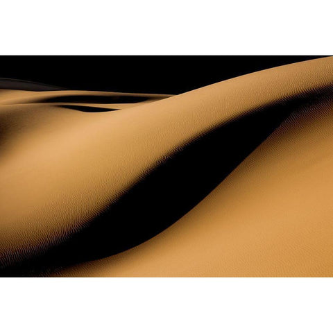 Maranjab Desert Gold Ornate Wood Framed Art Print with Double Matting by Bagheri, Usef