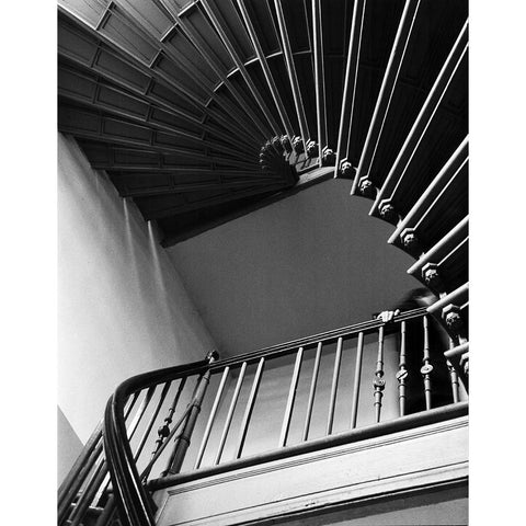 Untitled Black Modern Wood Framed Art Print by Stefan, Jacek