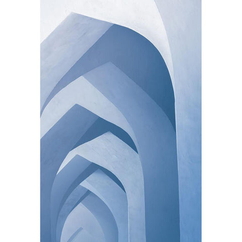 The Foot Of The Great White Modern Wood Framed Art Print by Hendriks, Joeri