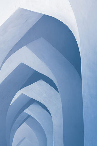 The Foot Of The Great White Modern Wood Framed Art Print with Double Matting by Hendriks, Joeri