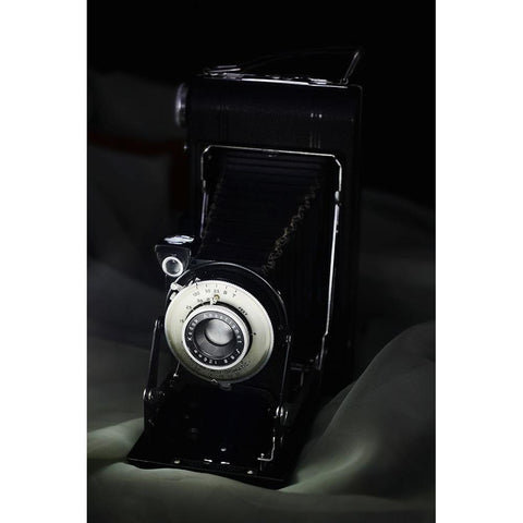 The Camera Black Modern Wood Framed Art Print with Double Matting by Tweeddale, Brynn