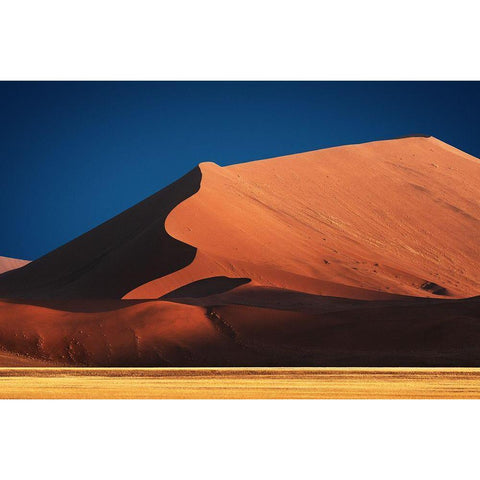 Curves In Color Gold Ornate Wood Framed Art Print with Double Matting by Guillemot, Mathilde