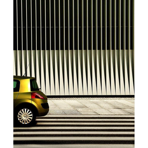 Untitled Black Modern Wood Framed Art Print by Niemiec, Anna