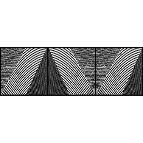 Rolling Dice Black Modern Wood Framed Art Print with Double Matting by Abrantes, Paulo
