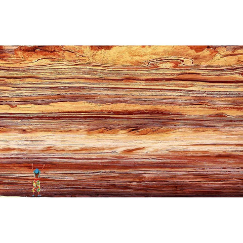 Kalbarri-Western Australia Gold Ornate Wood Framed Art Print with Double Matting by Salgado Gispert, Gloria