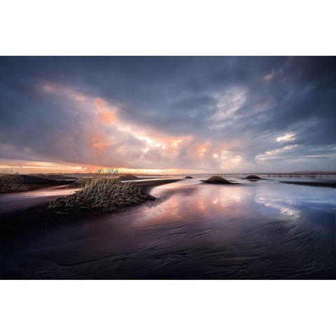 Black Sand Gold Ornate Wood Framed Art Print with Double Matting by Martin Castan, David