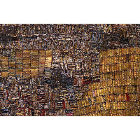 Lacma Black Modern Wood Framed Art Print with Double Matting by L, Christophe