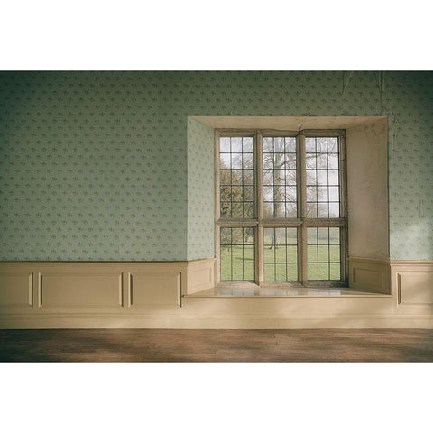 Empty Rooms White Modern Wood Framed Art Print by Brooke, Sarah