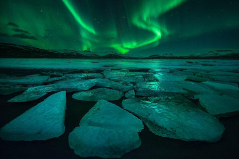 Cool Black Ornate Wood Framed Art Print with Double Matting by Intarob, Sarawut