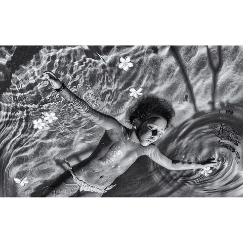 I Can Fly White Modern Wood Framed Art Print by Salgado Gispert, Gloria