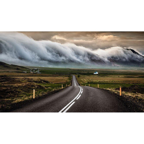 Untitled White Modern Wood Framed Art Print by Bogaerts, Sus