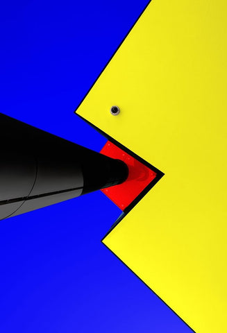 Security Black Ornate Wood Framed Art Print with Double Matting by Huybrighs, Marc