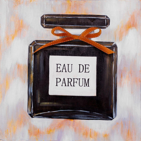 PERFUME White Modern Wood Framed Art Print by Atelier B Art Studio