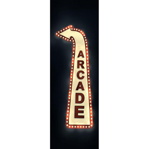 ARCADE White Modern Wood Framed Art Print by Atelier B Art Studio