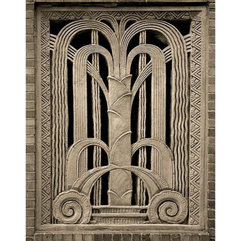Architectural Detail No. 20 White Modern Wood Framed Art Print by Fisch, Ellen