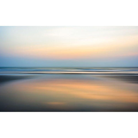 Coastal Shades Black Modern Wood Framed Art Print by Loginov, Nick