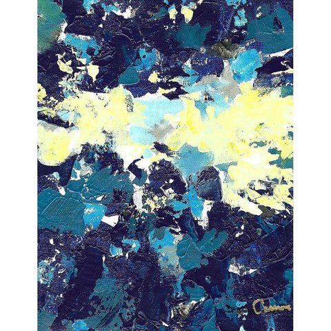 In the Clear II Black Modern Wood Framed Art Print with Double Matting by Carroccio, Lisa
