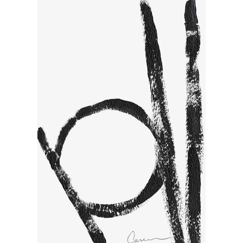 Play Black Modern Wood Framed Art Print by Carroccio, Lisa