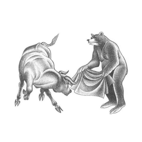 Power Game Black Ornate Wood Framed Art Print with Double Matting by Vilar, Roger