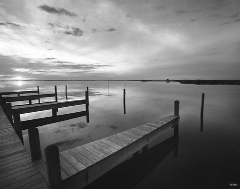 Lead the Way Black Ornate Wood Framed Art Print with Double Matting by Turek, Eve