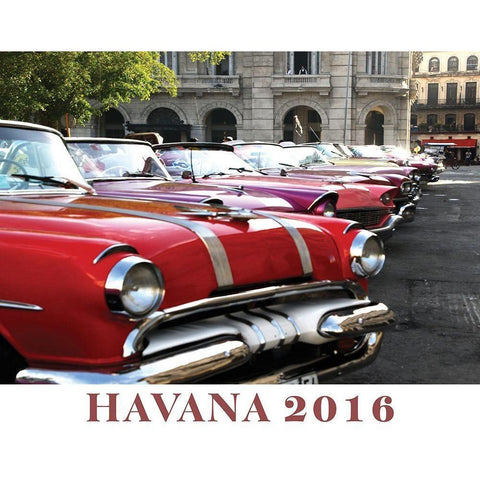 Havana II, 2016 Gold Ornate Wood Framed Art Print with Double Matting by Lowenkron, Kristin