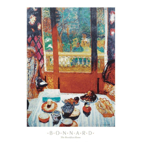 Breakfast Room White Modern Wood Framed Art Print by Unknown