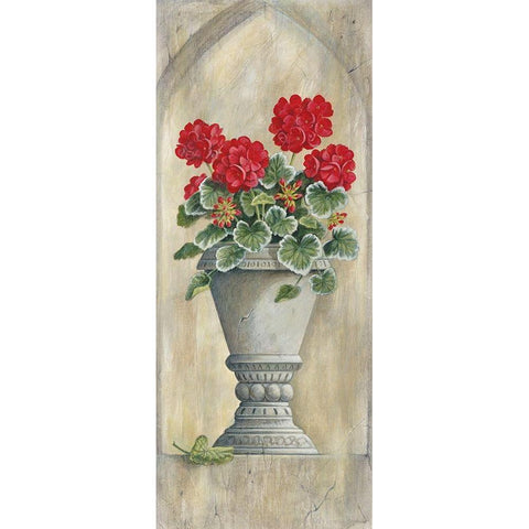 Urn III Black Modern Wood Framed Art Print by Unknown