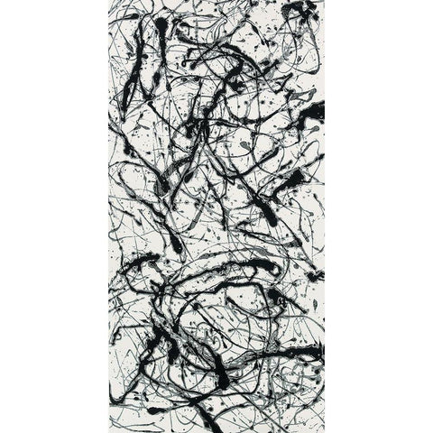 Fireflies Black Modern Wood Framed Art Print by Unknown